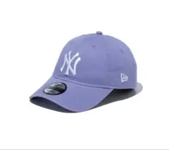 【美品】NEW ERA◆ＮＹ　ベースボールキャップ　《パープル》