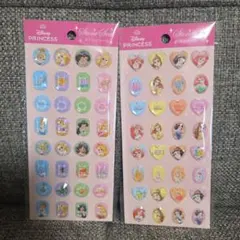 ☆新品未開封☆ディズニー　プリンセス　ストーンシール　2枚セット