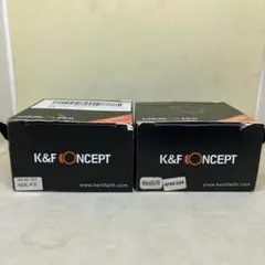 K&F FUJIFILM Xマウント用アダプタ2個セットになります。