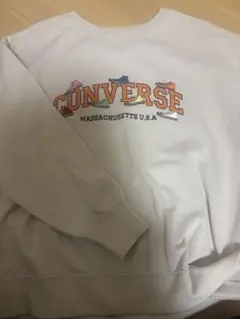 古着　CONVERSE トレーナー Mサイズ グレー