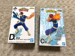 轟焦凍 フィギュア 一番くじ 2点