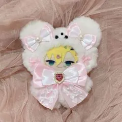 ぬい服 着ぐるみ プロセカ 小豆沢こはね 鳳えむ うさぎ ピンク 10cm