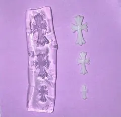 クロスモールド　十字架モールド　シリコンモールド クロム