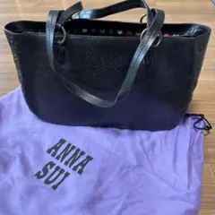 ♣︎ANNA SUI♣︎アナスイ2wayショルダーバッグファー ツイード 蝶 