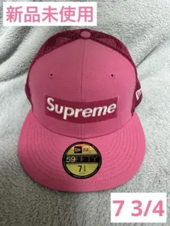 Supreme New Era 59FIFTY キャップ ピンク - メルカリ