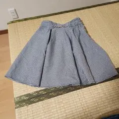 INGNI ギンガムチェック フレアスカート