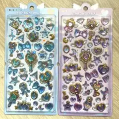 正規品　ボンボンドロップシール マジカル パープル ブルー　2点セット　クーリア