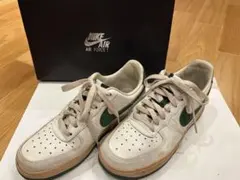 NIKE AIR FORCE 1 07 ホワイト/グリーン 23㎝