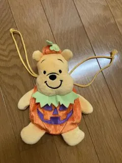 2015年 ハロウィン くまのプーさん かぼちゃ 巾着 ポーチ