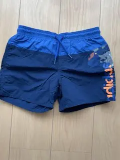 adidas ネイビー 青　水着 男の子用　中古　スイム