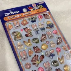 【正規品】1点限り⭐︎ ボンボンドロップシールｍｉｎｉ　ズートピア