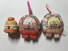 すみっコぐらし ハッピーセット オーナメント 2点 ＆ ソフビコレクション 1点