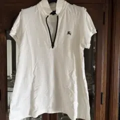 Burberry ゴルフ ハーフジップシャツ ホワイトのサムネイル