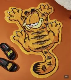 Garfield ラグマット キャラクター　大きい　ほぼ未使用のサムネイル