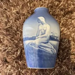 ラッキーチャーム、稀少「マーメイド(人魚姫)」＃ロイヤルコペンハーゲン ロイヤルコペンハーゲンの人魚姫モチーフ☆ ブランド洋食器ル