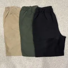 UNIQLO ショートパンツ　ハーフパンツ　３枚セット　160