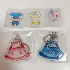 ひみつのアイプリ　まとめ売り　アクリルキーホルダー　リング