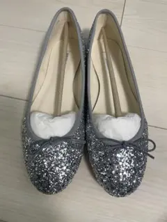 odette e odileバレリーナ25S フラット10↑↓ シルバー