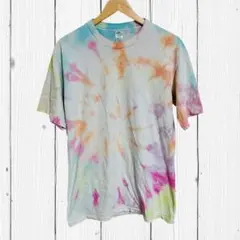 【JCPenney】STAFFORD パステル タイダイ柄 Tシャツ US古着のサムネイル