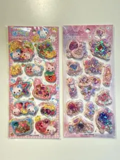 新品 正規品 スパンコールパーティーシール3点セット ボンボンドロップ タイル