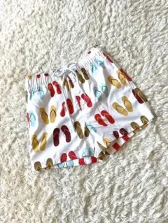 【新品・未使用タグ付き】ビーサン柄スイムパンツ★120cm