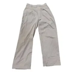 UNIQLO ユニクロ　タックワイドパンツ　ワイドパンツ　ベージュ　M