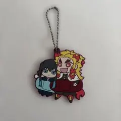 鬼滅の刃 キャラばんちょうこう　ラバーマスコット　煉獄杏寿郎&時透無一郎