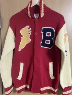 レタードカーディガン カーディガン