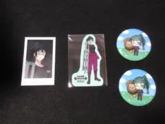 東武動物公園 呪術廻戦 イラストカード ステッカー 缶バッジ 禪院 真希