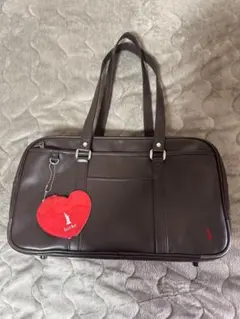 ほぼ未使用 EASTBOY イーストボーイ スクールバック スクバ ブラウン