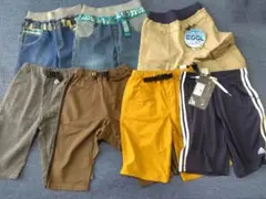 ハーフパンツ 7点セット