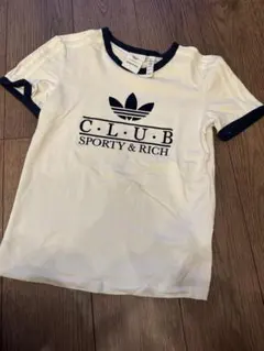 【値下げ】Sporty & Rich C.L.U.B 半袖Tシャツ Sサイズのサムネイル