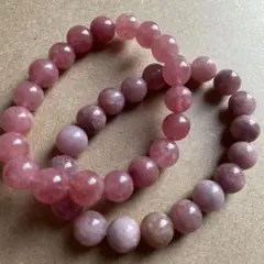 01天然石　ブレスレットセット　8.5mm&16cm