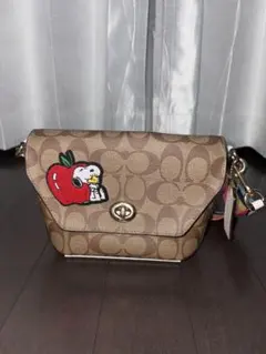 COACH コーチ C4114 スヌーピー ショルダーバッグ