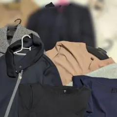 まとめ売り9点プラス➕️1点 黒のブルゾン