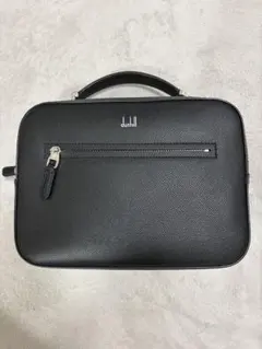 美品】dunhill ダンヒル カドガン トップハンドルバッグ ブラック