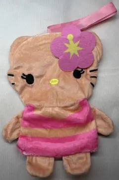 ハローキティぬいぐるみポシェット 日焼けキティ