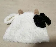 うしデザイン ふわふわ帽子