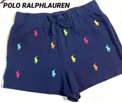 美品【Polo Ralph Lauren 】マルチポニー ハーフパンツ 140