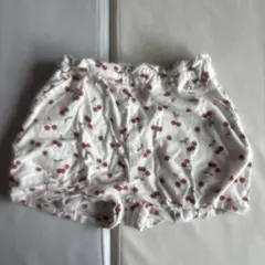 【プチマイン】チェリー柄 コットン ハーフパンツ