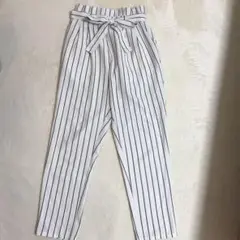 ストライプパンツ リボン付パンツ ストライプ 【SALE♪】