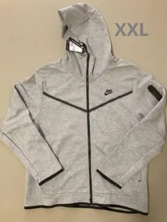 美品 ナイキ テックフリース フルジップ フーディー グレー XL CU4490 NIKE 【期間限定特別価格】 新品 ナイキ TECH FLEECE ZIP HOODIE