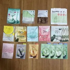 フェイスマスク・モデリングパックセット25枚　アヌア、メディキューブなど