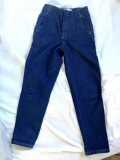 ZARA ハイウエストデニム