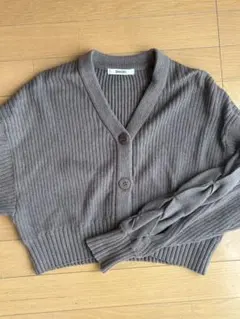 SNIDEL ブラウン カーディガン