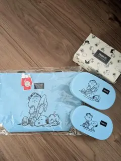 SNOOPYミニトートバッグ　お弁当箱　ランチバッグ