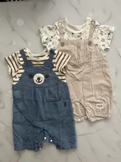 ロンパース2枚セット