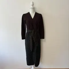 ZARA 水玉ワンピース　M