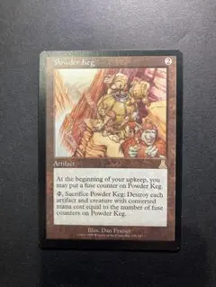 Powder Keg 火薬樽　foil mtg Foil】《火薬樽/Powder Keg》[UDS] 茶R | 日本最大級 MTG通販