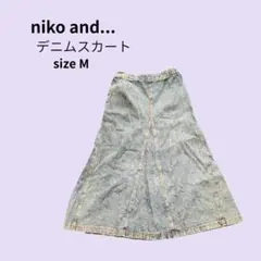 【希少】ニコアンド☆デニムスカート☆Mサイズ☆大人気☆オールシーズンOK